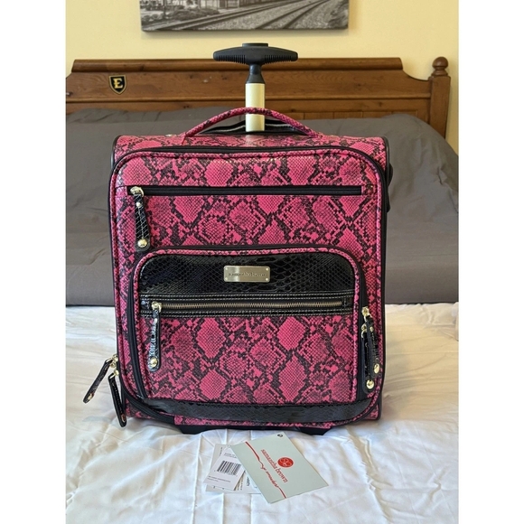 Samantha Brown Handbags - Samantha Brown Rolling Underseat Luggage